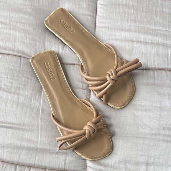 SCHUTZ Blossom Slip-On Sandals - Picture 1 of 5